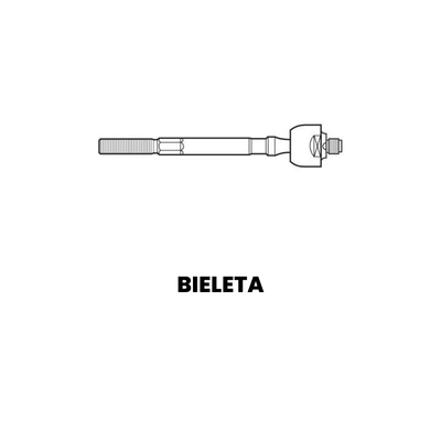 Terminal Axial Direito Esquerdo Fiat Siena Palio - Imagem 2