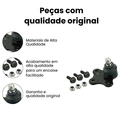 Pivô Suspensão Dianteiro Direito/Esquerdo Inferior Linea - Imagem 3