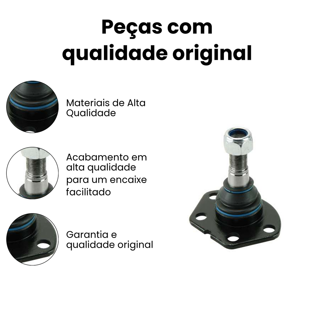 Pivô Suspensão Dianteiro Inferior Citroen Ducato - Imagem 3