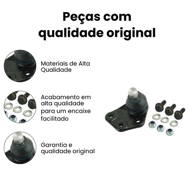Pivo Suspensão Dianteiro Esquerdo Inferior Fiat Strada Idea - Imagem 3