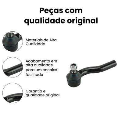 Terminal Direção Dianteira Direito Fiat Strada Siena - Imagem 3