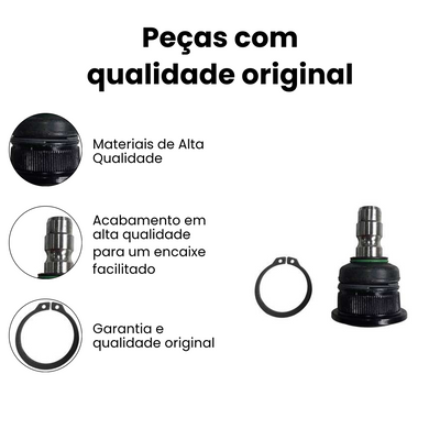 Pivô Suspensão Dianteiro Direito/Esquerdo Fiat 500 - Imagem 3