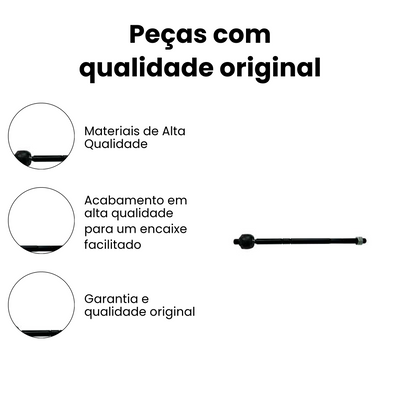 Terminal Axial Direito Esquerdo Fiat Argo Cronos - Imagem 3