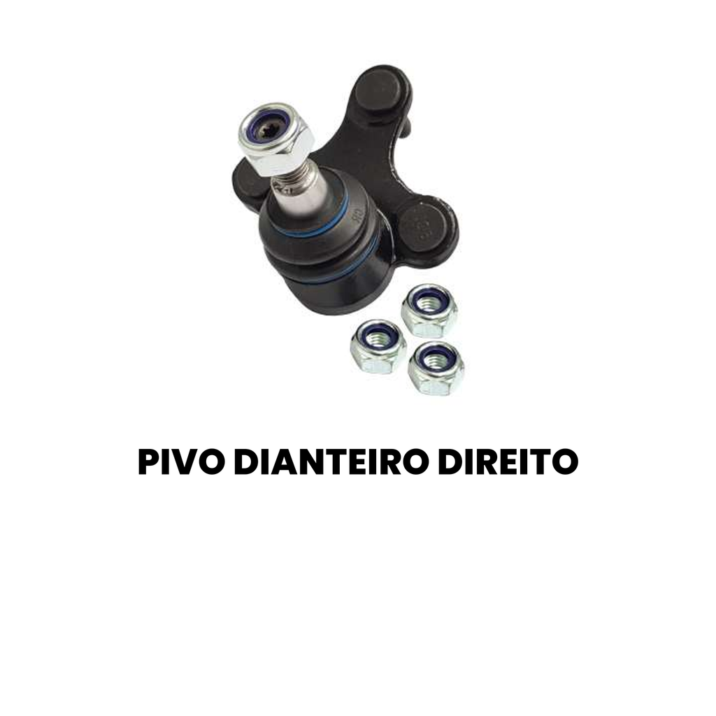 Pivô Suspensão Dianteiro Direito Inferior VW Tiguan Jetta - Imagem 2