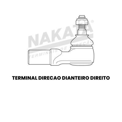 Terminal De Direção Dianteiro Esquerdo X-Terra Frontier - Imagem 2