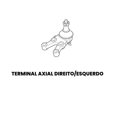 Pivô Suspensão Dianteiro Esquerdo Inferior L200 - Imagem 2