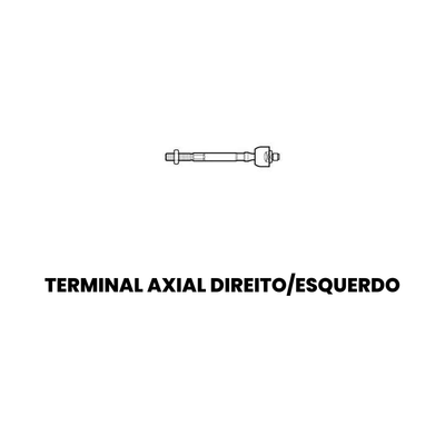 Terminal Axial Direito Esquerdo Honda Civic 2006-2014 - Imagem 2