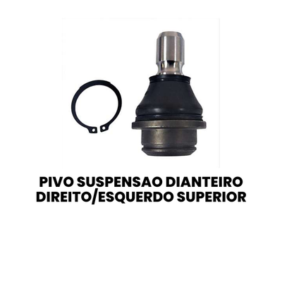 Pivô Suspensão Dianteiro Direito Esquerdo Inferior Frontier - Imagem 2