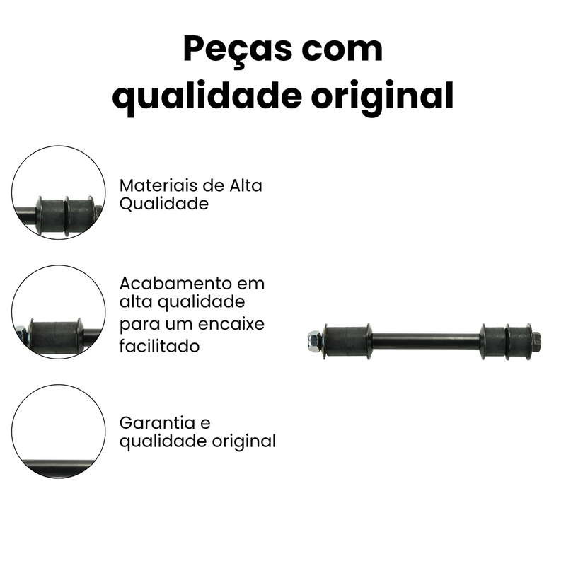 Bieleta Dianteira Direita Esquerda Hyundai HR 2007-2017 2.5 - Imagem 3