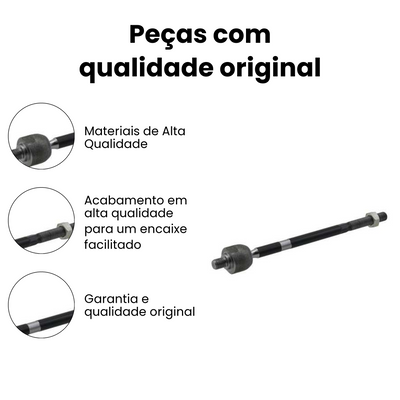 Terminal Axial Direito/Esquerdo Peugeot Citroen 3008 408 - Imagem 3