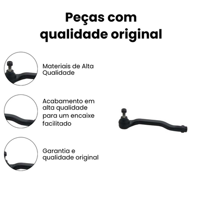 Terminal de Direção Dianteiro Esquerdo Captur Oroch - Imagem 3