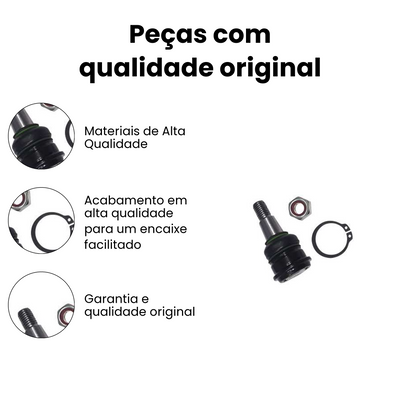 Pivô Suspensão Dianteiro Inferior Honda City Fit - Imagem 3