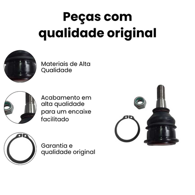 Pivô Suspensão Dianteiro Direito/Esquerdo Inferior - Imagem 3