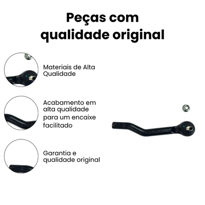 Terminal de Direção Dianteiro Esquerdo KICKS - Imagem 3