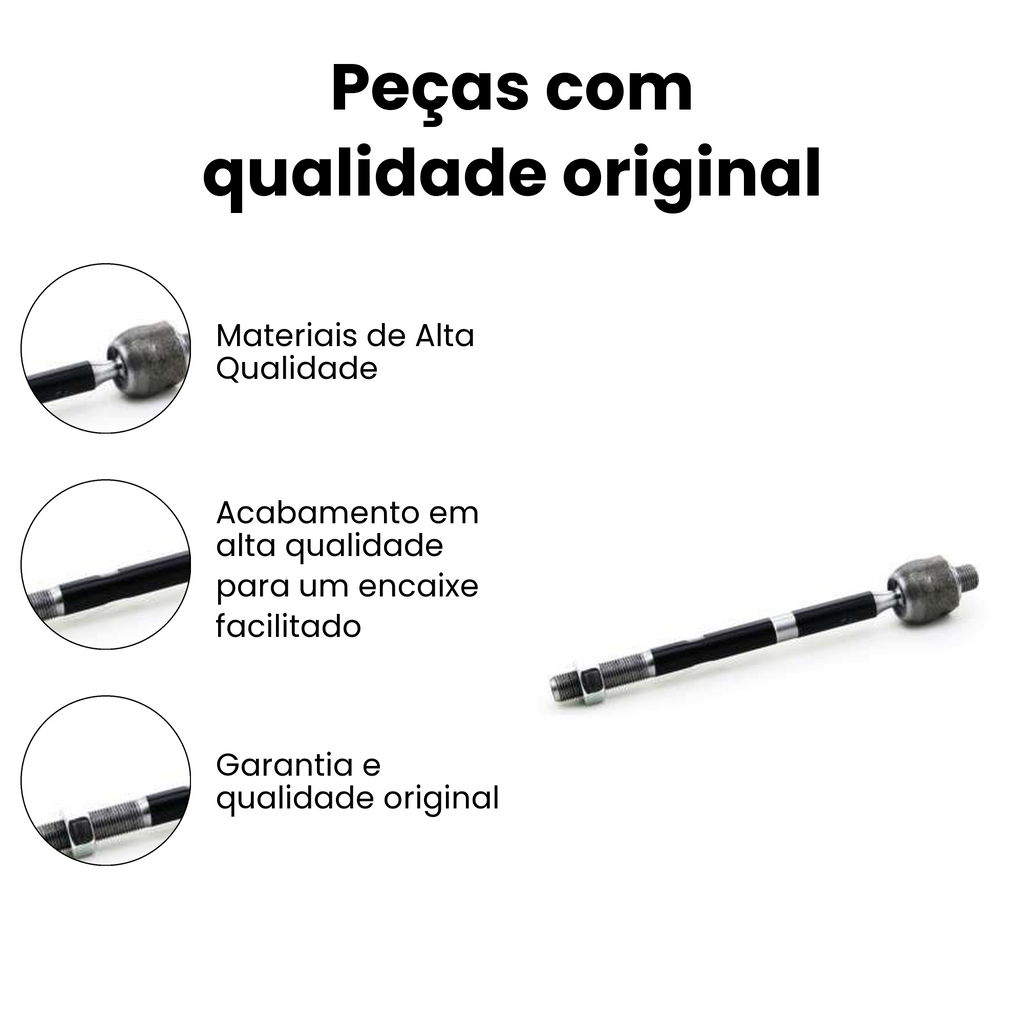 Terminal Axial Direito/Esquerdo KIA Hyundai - Imagem 3