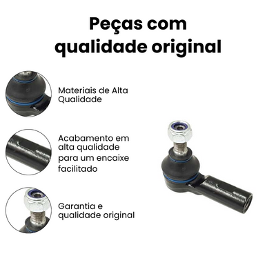 Terminal de Direção Dianteira Direito/Esquerdo Hilux - Imagem 3