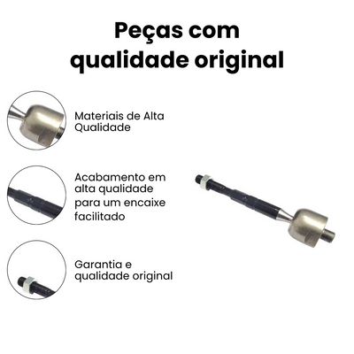 Terminal Axial Direito/Esquerdo Nissan Frontier 2008-2024 - Imagem 3