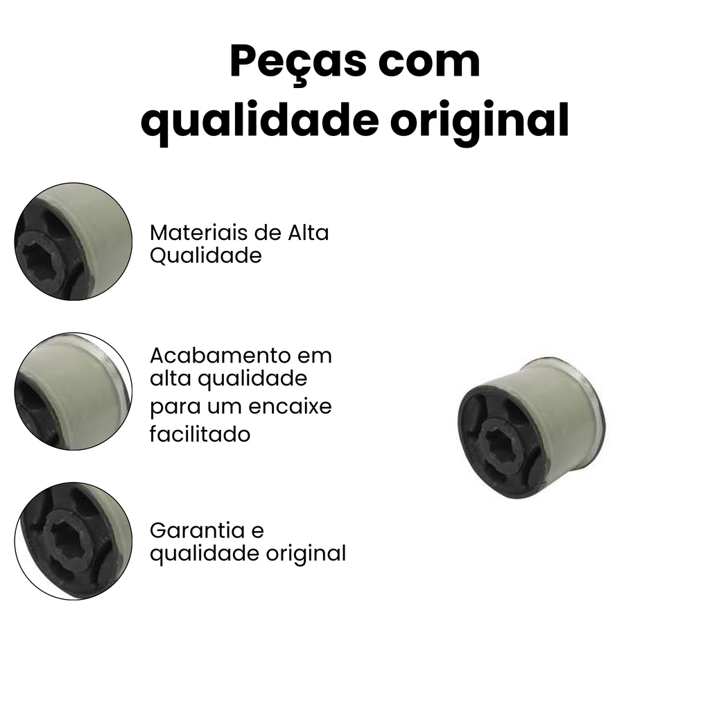 Bucha Bandeja Dianteira Direita/Esquerda VW Polo - Imagem 3