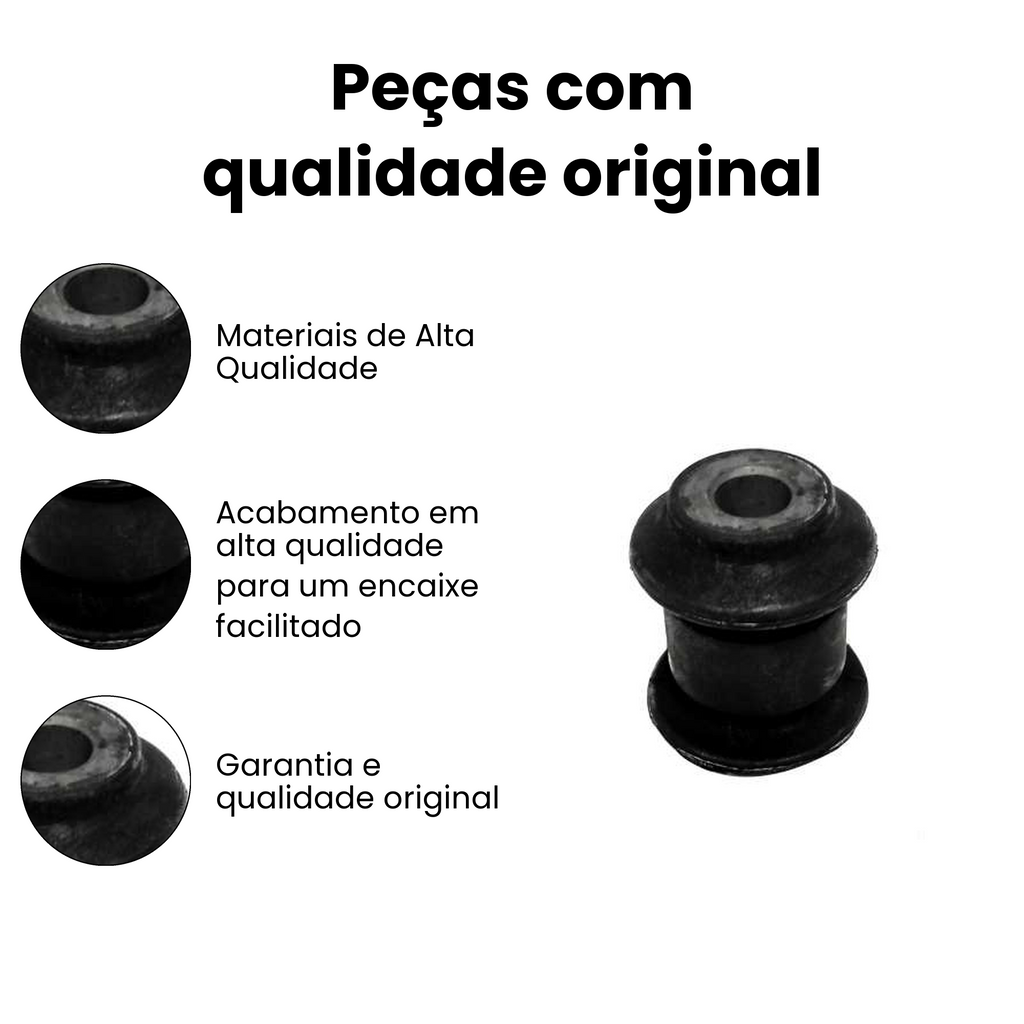 Bucha Bandeja Dianteira Direito/Esquerdo Polo Fox - Imagem 3