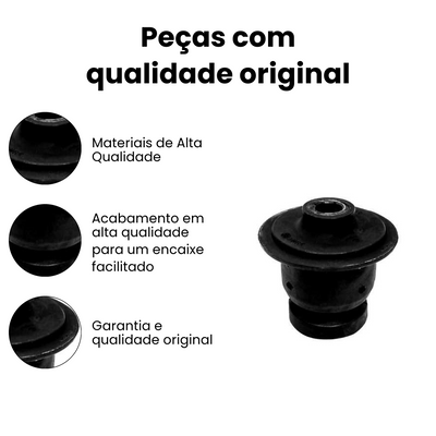 Bucha Quadro Motor Dianteiro Direito/Esquerdo Gol Parati - Imagem 3