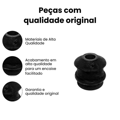 Bucha Quadro Motor Traseira Direita/Esquerda VW Gol - Imagem 3