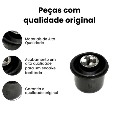 Bucha de Eixo Traseiro Direito/Esquerdo Audi VW - Imagem 3