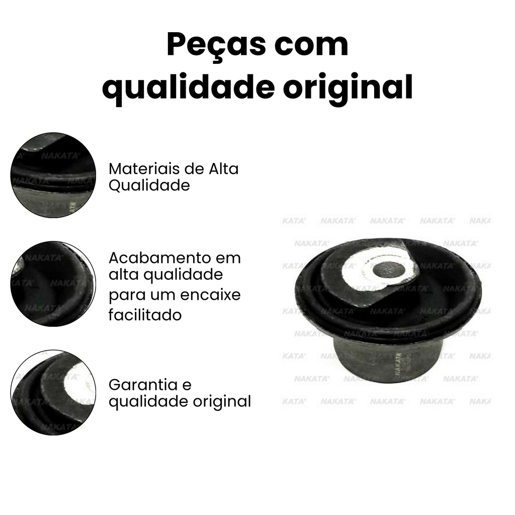 Bucha Eixo Traseiro Direito/Esquerdo VW Santana Gol - Imagem 3