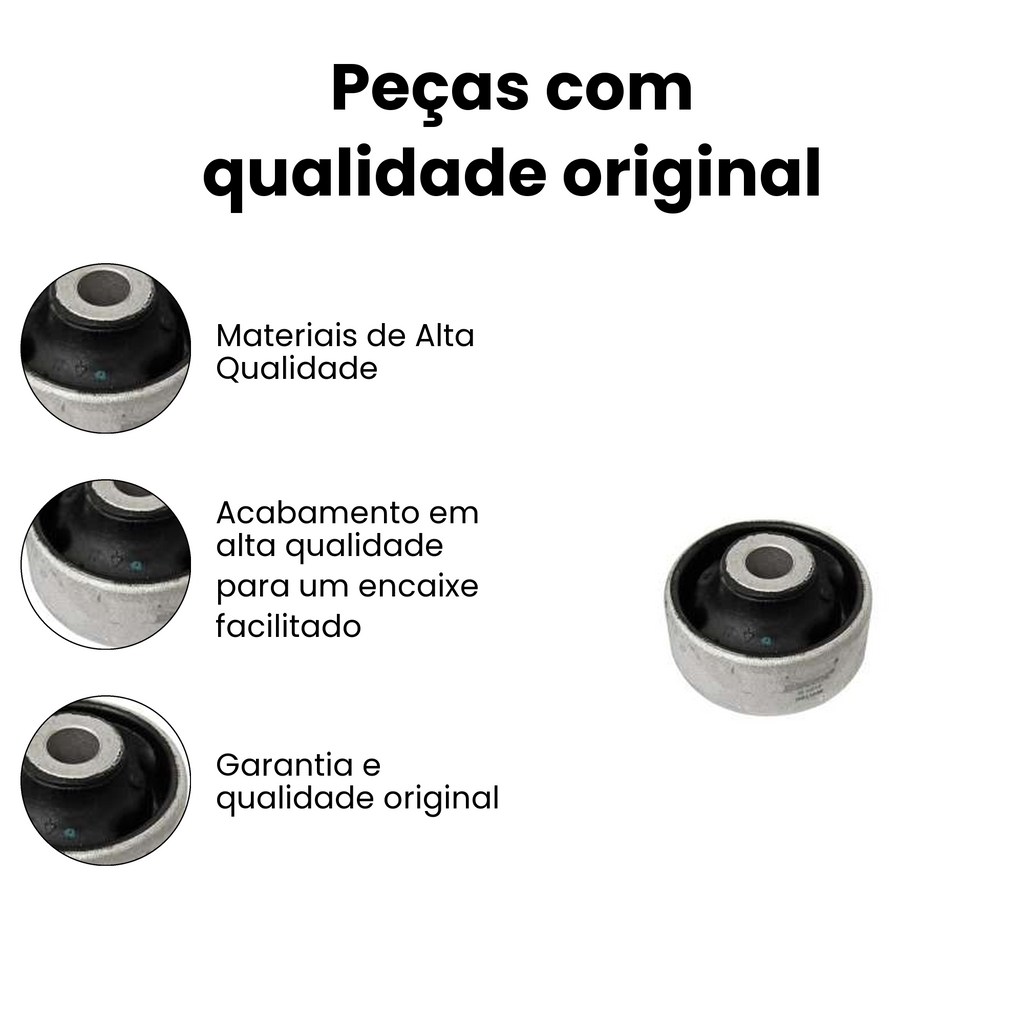 Bucha Bandeja Dianteira Direita/Esquerda Gol Passat - Imagem 3