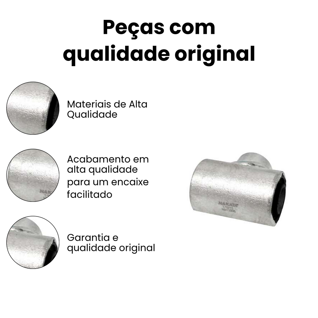 Bucha Amortecedor Dianteiro Inferior Ford Belina Pampa - Imagem 3
