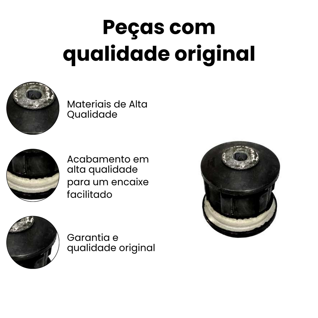 Bucha Eixo Traseiro Direito Esquerdo Ford Escort Fiesta - Imagem 3