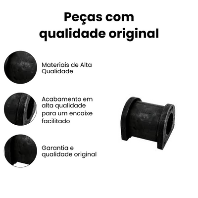 BUCHA BARRA ESTABILIZADORA DIANTEIRO DIREITO/ESQUERDO CHEVROLET NB13003 - Imagem 3