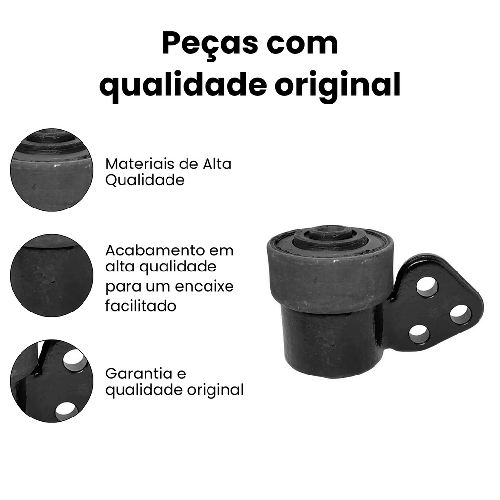 Bucha Bandeja Dianteira Chevrolet Corsa 1994-2002 Meriva Mon - Imagem 3