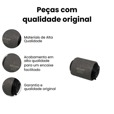 Bucha Braço Dianteiro Direito/Esquerdo Premio Fiorino - Imagem 3