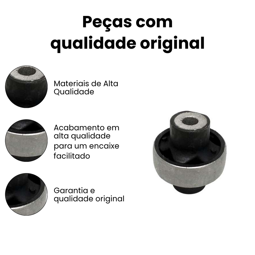 Bucha Bandeja Dianteira Direito/Esquerdo Fiat Stilo - Imagem 3