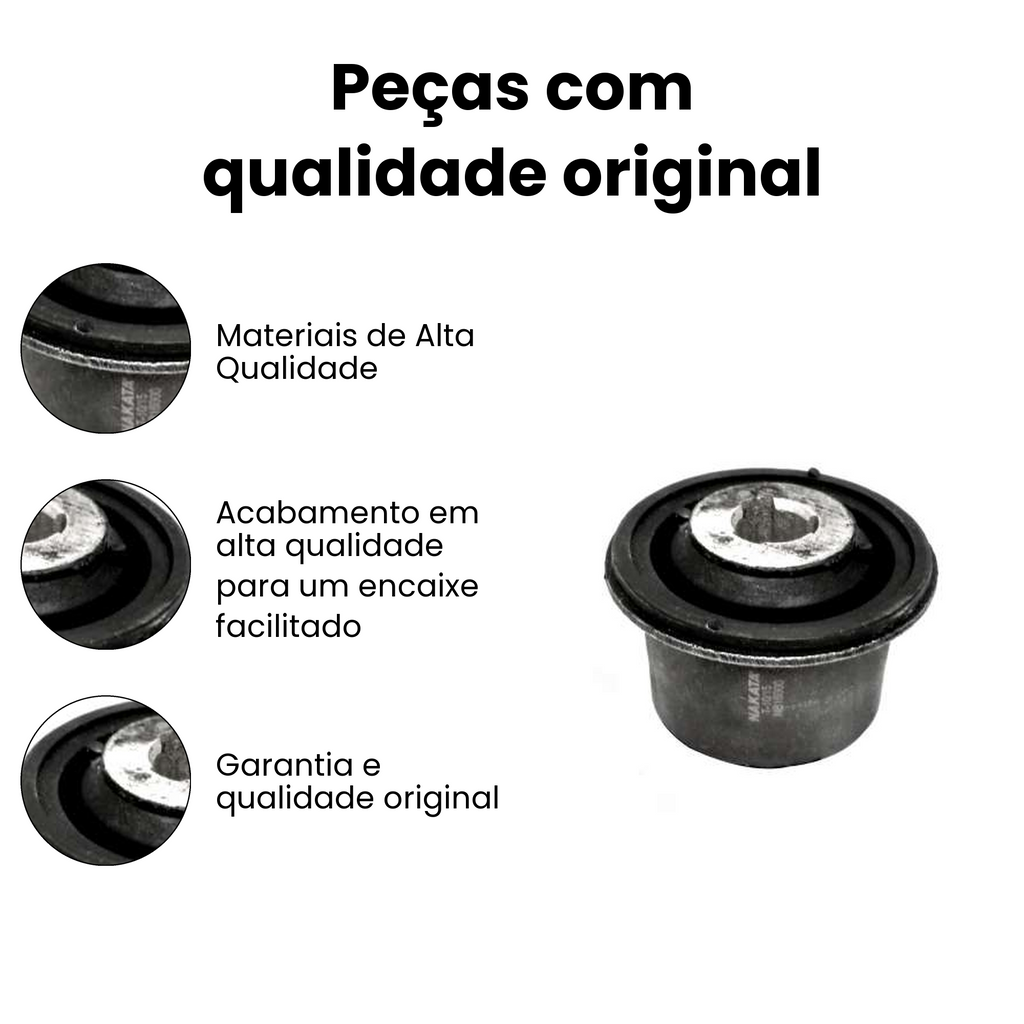 Bucha Bandeja Dianteiro Renault Clio Direito/Esquerdo - Imagem 3