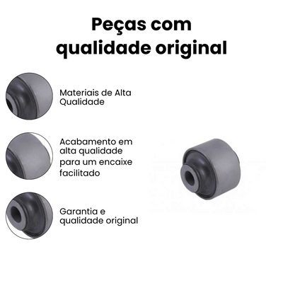 Bucha Bandeja Dianteira Direito/Esquerdo Nissan March - Imagem 3