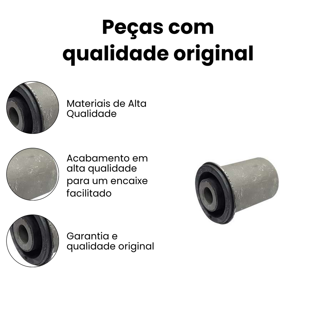 Bucha Bandeja Dianteiro Direito/Esquerdo Nissan Frontier - Imagem 3