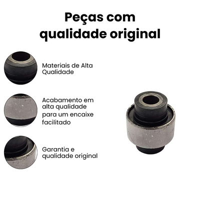 Bucha Bandeja Traseira Direito/Esquerdo Kwid Renault - Imagem 3