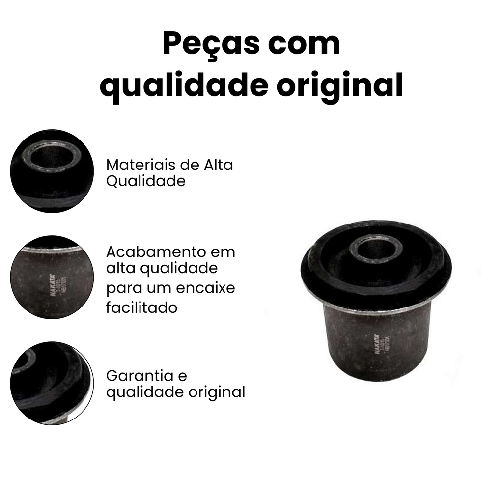 Bucha Bandeja Dianteiro Superior Toyota Hilux - Imagem 3