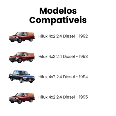 Bucha Bandeja Dianteiro Inferior D/E Toyota Hilux - Imagem 4