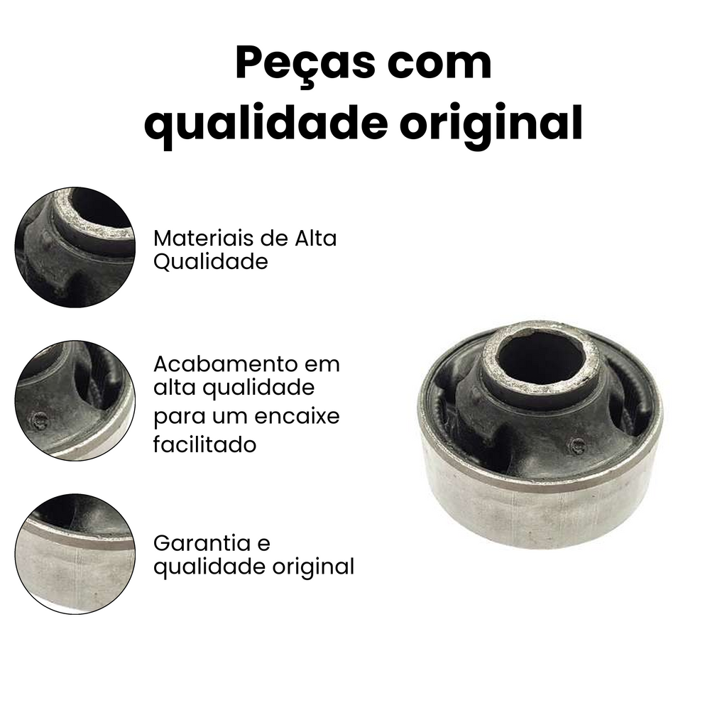 Bucha Bandeja Dianteira Direita/Esquerda Yaris Etios - Imagem 3