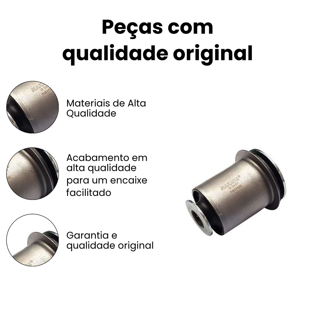 Bucha Bandeja Dianteira Inferior Direita Esquerda Hilux - Imagem 3