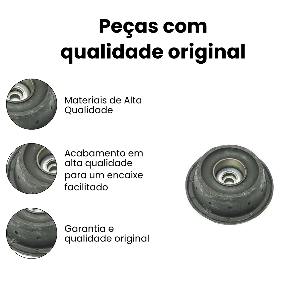 Coxim Amortecedor Dianteiro Direito/Esquerdo Parati Saveiro - Imagem 3