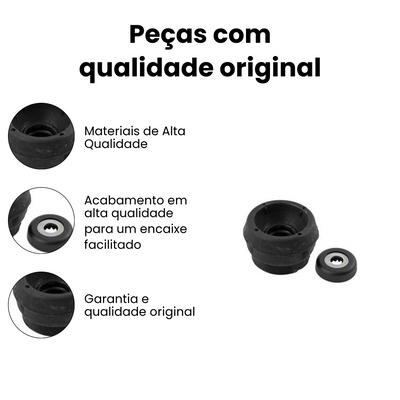 Coxim Amortecedor Dianteiro Gol Golf Vw Audi NB21060 - Imagem 3