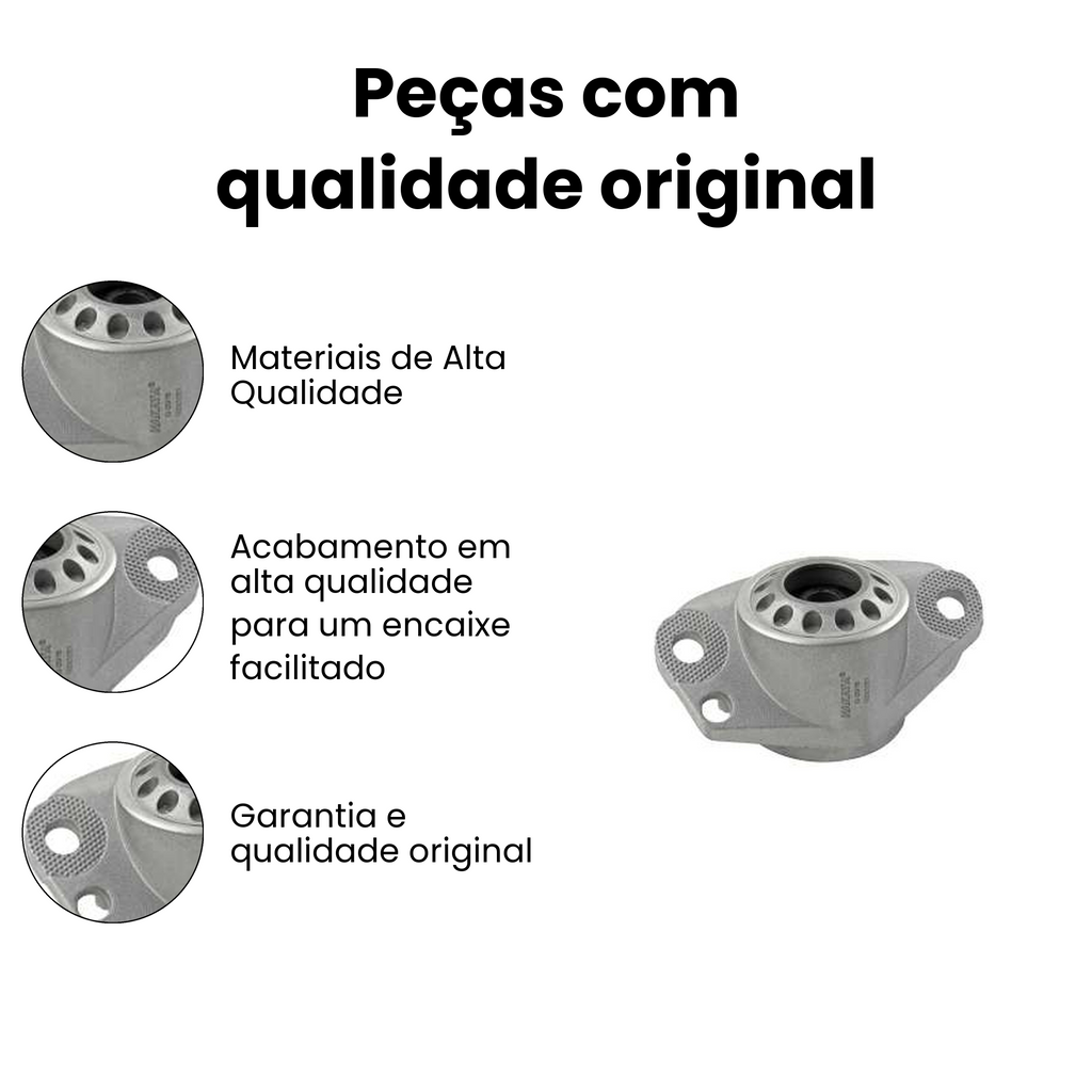 Coxim Amortecedor Traseiro Direito/Esquerdo Fox Golf A3 - Imagem 3