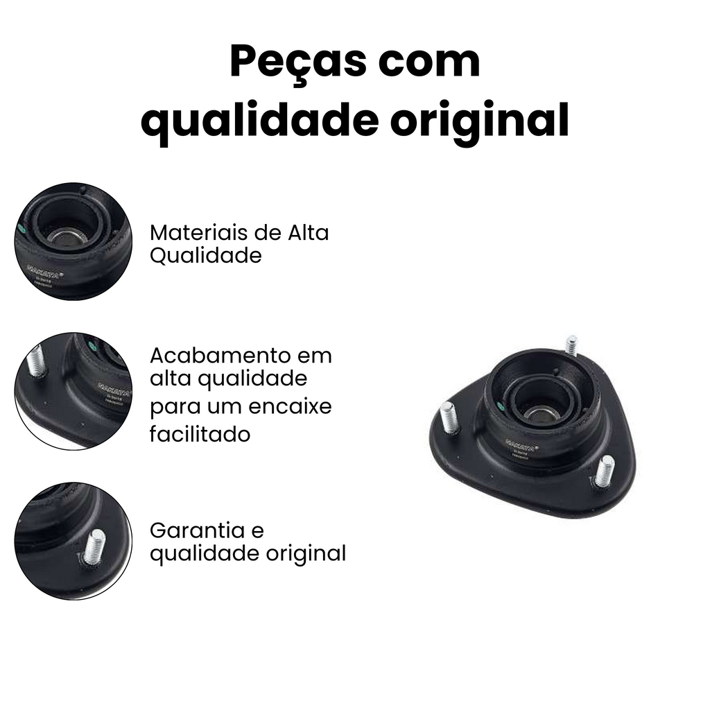 Coxim Amortecedor Dianteiro com Rolamento Pajero TR4 - Imagem 3