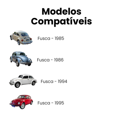 Coxim Motor Traseiro Direito/Esquerdo Fusca Brasilia - Imagem 4
