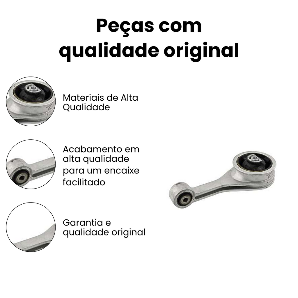 Coxim Motor Traseiro Central Ford Fiesta - Imagem 3