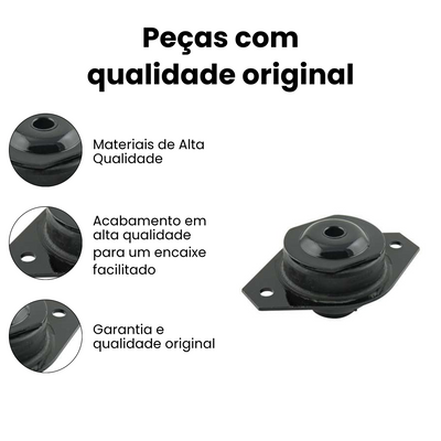 Coxim Motor Dianteiro Direito/Esquerdo Fiat Uno - Imagem 3