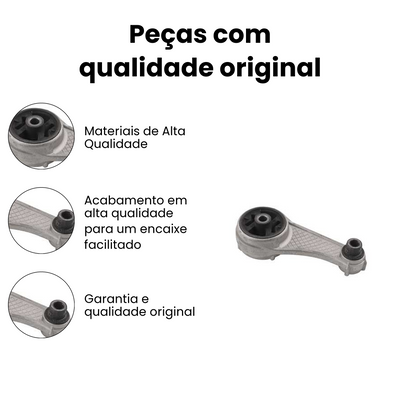 Coxim Motor Tras Central Renault Clio Kangoo - Imagem 3